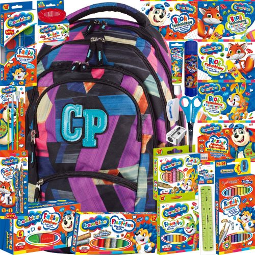  Zaino scolastico multiscomparto CoolPack, multicolore, 27 anni