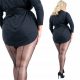  Collant con CUCITURE, eleganti fantasie PLUS TAGLIA