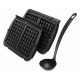  Piastre waffle di ricambio per Optigrill+ TEFAL XA724810