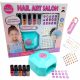  MEGA SET MANICURE PER BAMBINA, SMALTO GLITTER, ASCIUGACAPELLI