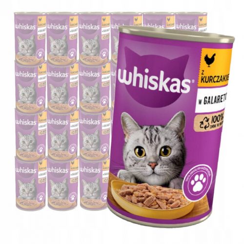  Whiskas In gelatina con pollo 400 g