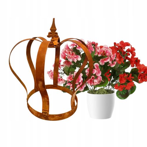  Corona decorativa, portacandele rustico da giardino, 40 cm