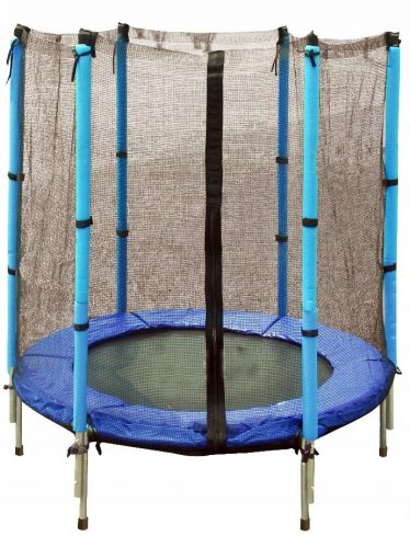 TRAMPOLINO CON RETE 140cm ATLASSPORT PER BAMBINI