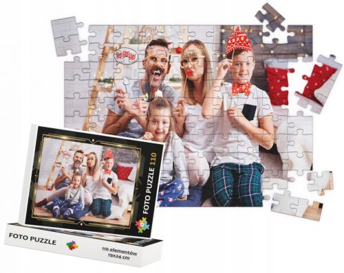  PUZZLE FOTOGRAFICO CON LA TUA SCATOLA FOTOGRAFICA 110 pz