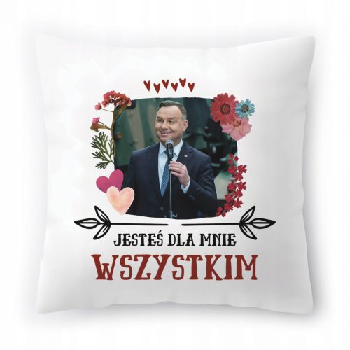  Cuscino Duda Andrzej Duda PiS President Regalo con stampa fotografica