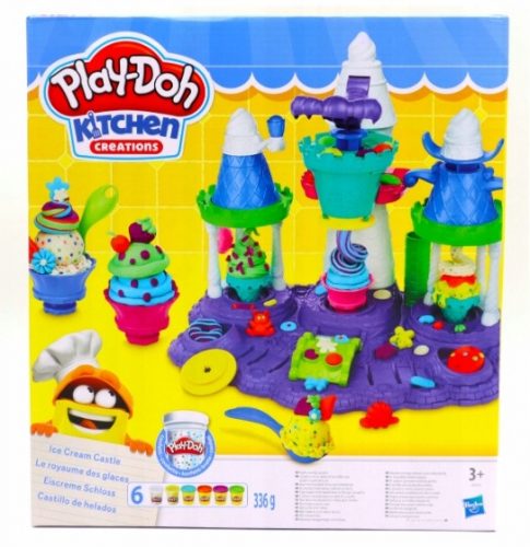  PLAY DOH GELATERIA CASTELLO DELLA TORTA SET CASTELLO DI GHIACCIO