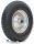 RUOTA 4.00-8 RUOTA PER CARRIOLA 400-8 400x8 4PR CON ASSE