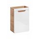  Mobile lavabo Comad Aruba 826 40x22x60 cm rovere artigianale bianco/oro