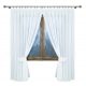 Tenda classica in voile 600 cm x 250