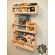 Libreria in stile scandinavo SET da 3 pz