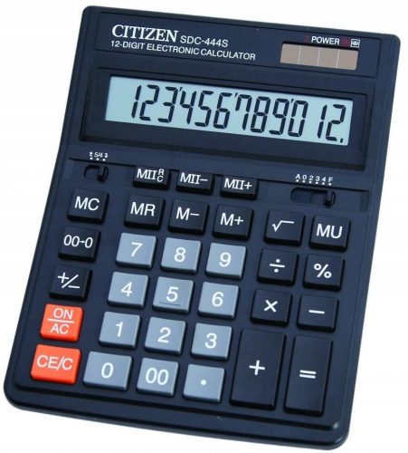  Calcolatrice da ufficio Citizen SDC-444S