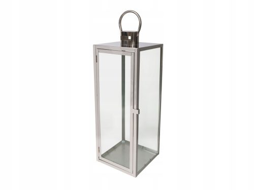 CANDELA LANTERNA ARGENTO 50 X 18 CM BRW