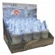  INSERTO PER CANDELE, 12 PZ, LED ELETTRICI, BIANCO