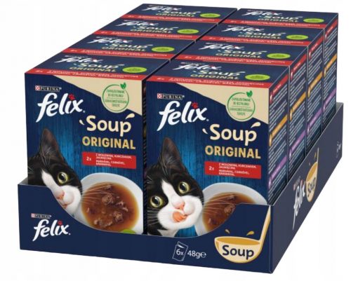  FELIX Zuppa ORIGINALE Sapori di campagna 8 (6x48g)