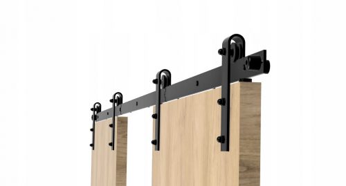 BARN DOOR LOFT RETRO SISTEMA DI PORTE SCORREVOLI 3M