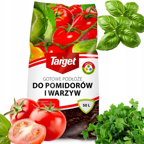 Terreno del giardino - TARGET SUBSTRATO PRONTO TERRA PER POMODORI E VERDURE 50L