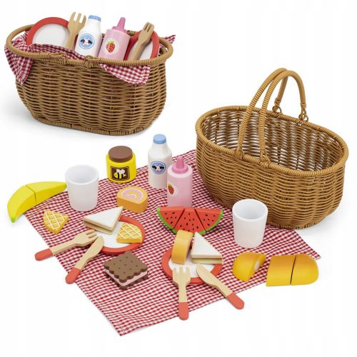  SET DA PICNIC IN LEGNO, GIOCATTOLO PER BAMBINO