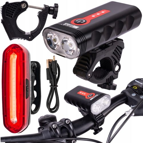  MalTrack 110424 illuminazione per bicicletta 1000 lm USB