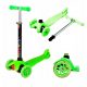  Monopattino a tre ruote TOBBI-TOYS TJ 702-GREEN Verde