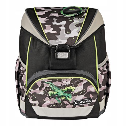  Zaino scolastico Herlitz Ultralight Camo Dragon