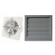 Ventilatore assiale HG Hava 01-300 + GRM 250x250 160 mm