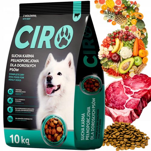  Ciro cibo secco manzo 10 kg