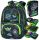  Zaino scolastico multiscomparto CoolPack Sfumature di verde, Sfumature di giallo e oro 24 l