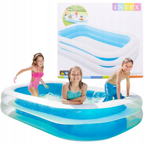 Piscina gonfiabile rettangolare Intex 203 x 152 cm