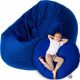  Poltrona per bambini King of Chillout, palla da gioco gigante mega xxl, comoda, tonalità del blu