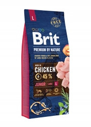  BRIT Premium By Nature Junior L Large Pollo 15 kg