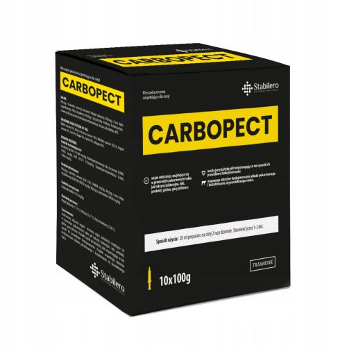 Carbone per diarrea per vitelli CARBOPECT 10x100g