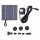  FONTANA SOLARE CON BATTERIA, POMPA DA 1,4W