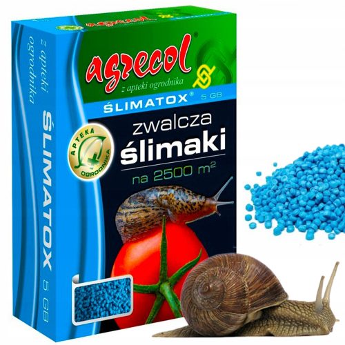  ŚLIMATOX 5GB VELENO DI LUMACA AGRECOL 1KG