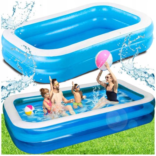 Piscina gonfiabile rettangolare diversa010101 200 x 150 cm