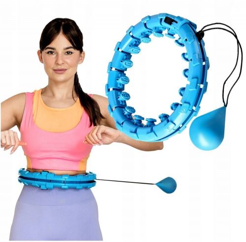 Hula hoop con borchie One Fitness 42 cm nero