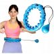 Hula hoop con borchie One Fitness 42 cm sui toni del blu