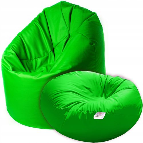  Pouf King of Chillout, sfumature di verde