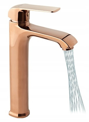 Rubinetto per lavabo da terra oro Valvex AURORA ROSE GOLD