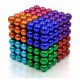  Sfere magnetiche colorate 5mm 216 pezzi 8 colori NEOCUBE