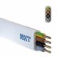 Cavo piatto per installazione elettrica YDYp NKT 4 x 1,5 mm2 100 m