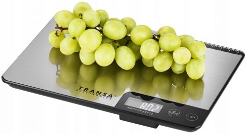  Transa Electronics LineScale bilancia da cucina argento/grigio 5 kg