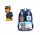  Zaino scuola multiscomparto Paw Patrol Unicorn Sfumature di blu