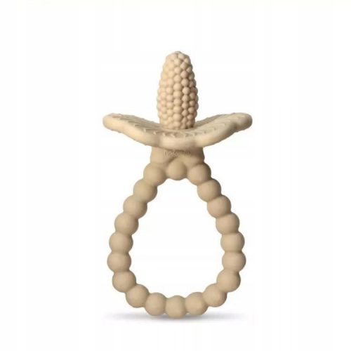  Massaggiagengive in silicone RazBaby nei toni del marrone e del beige