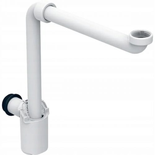  Sifone per lavabo da mobile Geberit, basso, d32mm, bianco