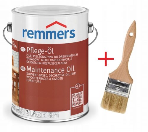 Remmers olio per legno 4200260005 noce 5 l