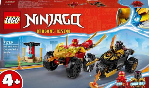  LEGO Ninjago Kai e Ras in un duello tra auto e moto 71789