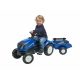  Trattore per bambini Falk 3080AB New Holland, blu