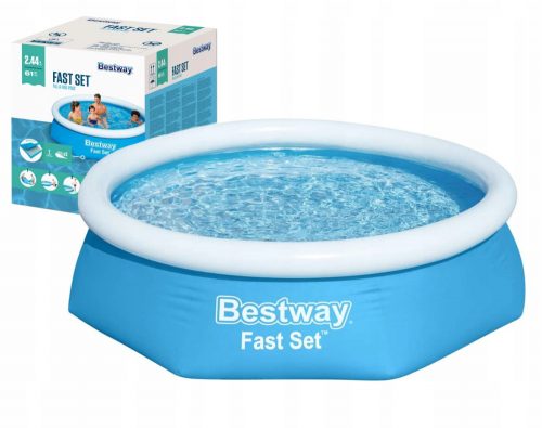 Piscina di espansione rotonda Bestway 244 x 244 cm