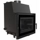 Camino con mantello ad acqua Kratki Zosia Deco 14 kW nero