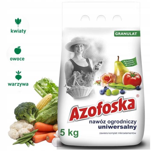 Concime multiingrediente CONCIME UNIVERSALE GIARDINAGGIO AZOFOSKA 5KG GRANULOW granulato 5 kg 5 l